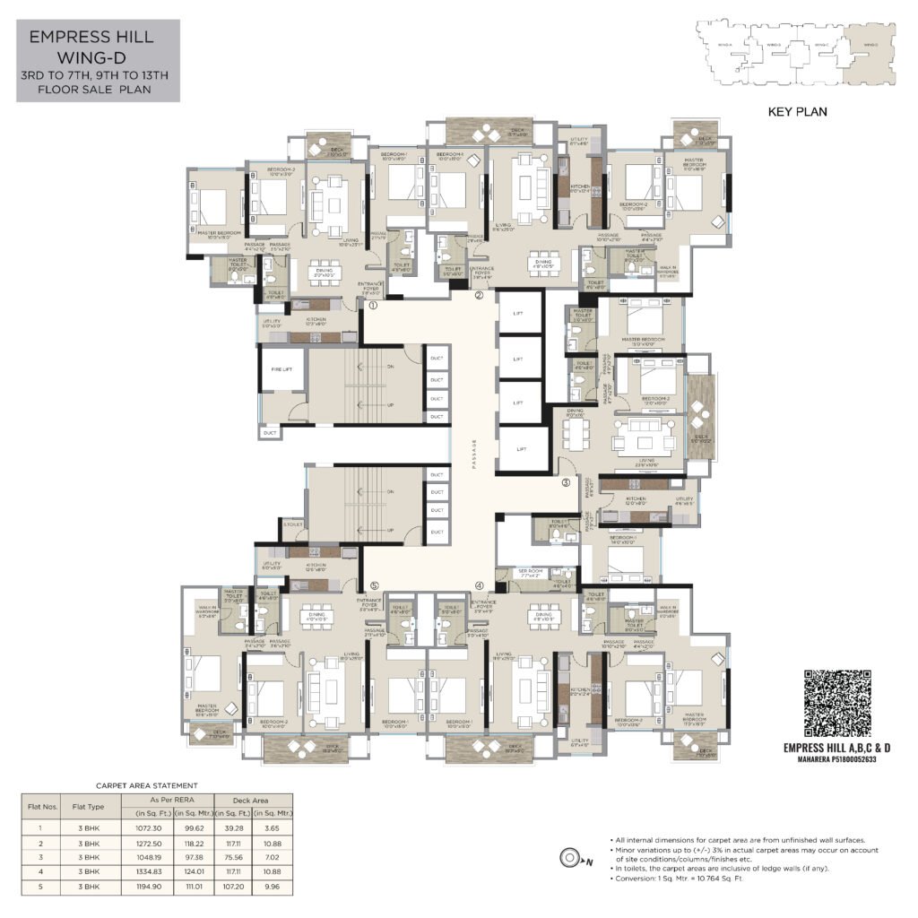 Empress Hill Floor Plans- Wing D-10